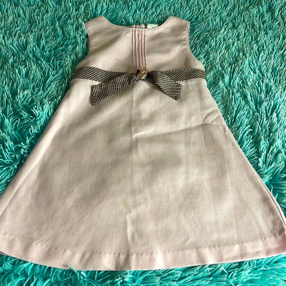 Pink formal casual dress